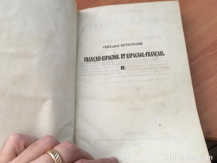 Libros antiguos: DICCIONARIO FRANCES ESPA&Ntilde;OL TABOADA A&Ntilde;O  (LB33) - Foto 3