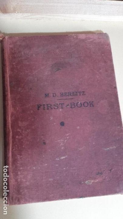 Libros antiguos: FIRST BOOK DE M.D BERLITZ - Foto 1