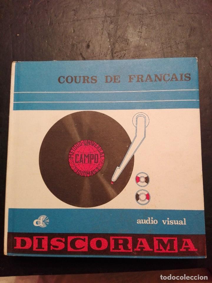 METODO DE IDIOMAS UNIVERSAL CAMPO COURS DE FRANCAIS 1965 (Libros Antiguos, Raros y Curiosos - Cursos de Idiomas)