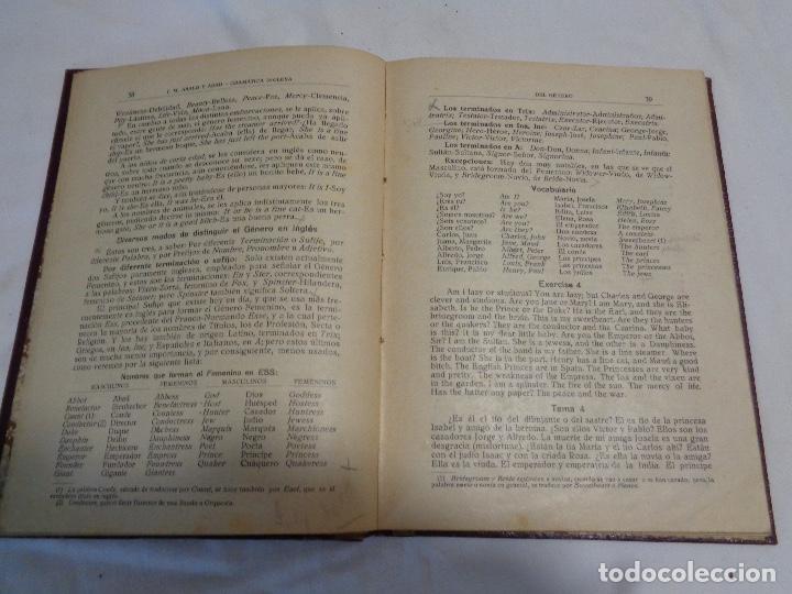 Libros antiguos: libro Gramatica Inglesa metodo te&oacute;rico y practico - Foto 3