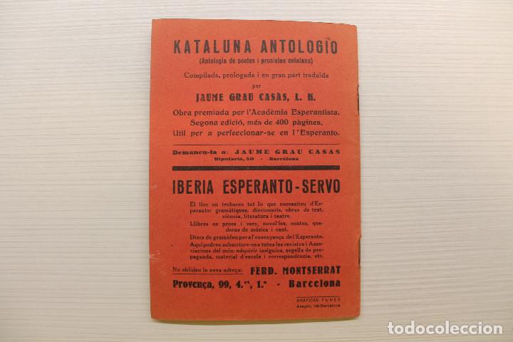 Libros antiguos: ESPERANTO, PRIMER MANUAL, EN CATAL&Agrave;, 1930 - Foto 5