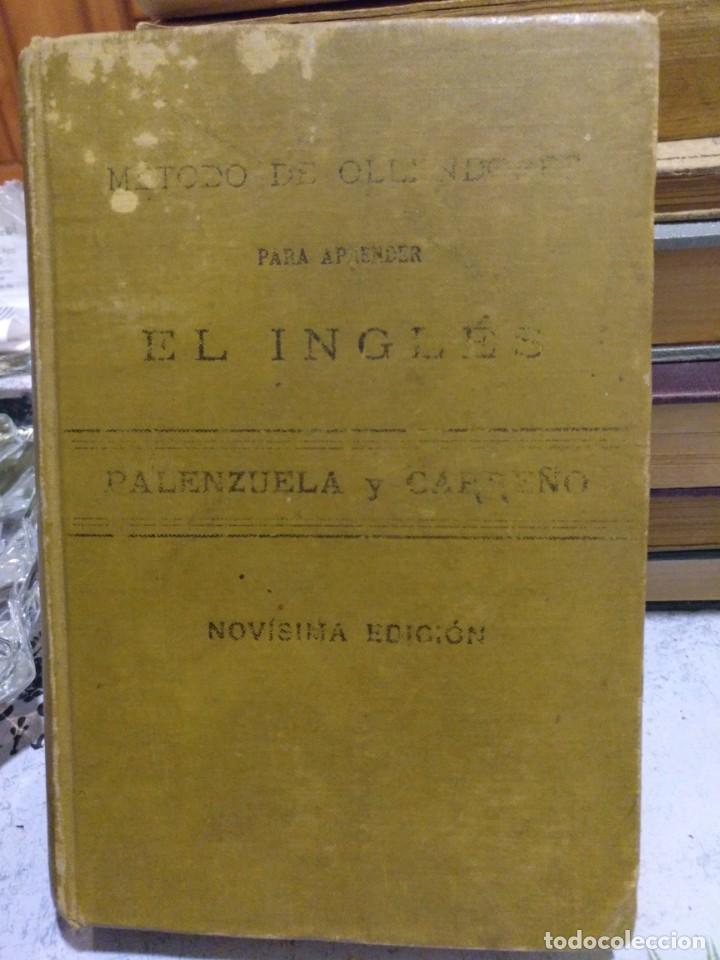 Libros antiguos: M&Eacute;TODO DE OLLENDORFF PARA INGL&Eacute;S 1898 - Foto 1