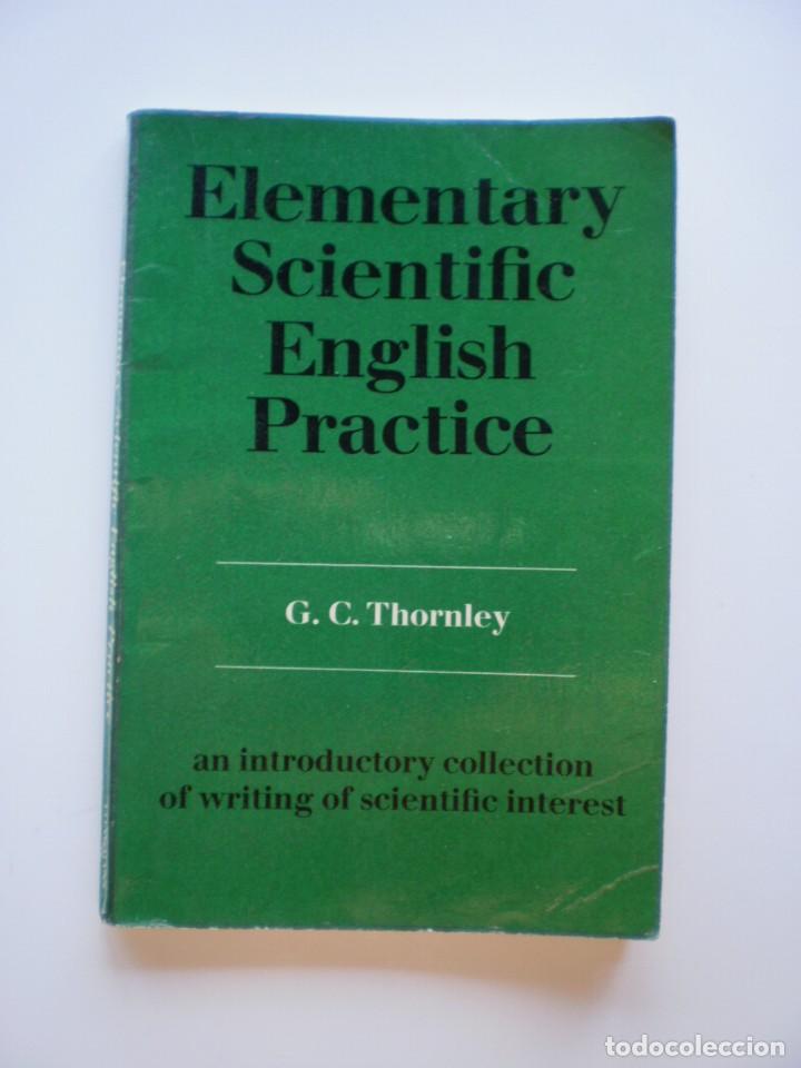 Libros antiguos: ELEMENTARY SCIENTIFIC ENGLISH PRACTICE - Foto 1
