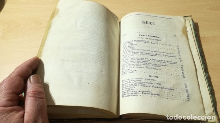 Libros antiguos: GRAMATICA FRANCESA - ANTONIO BERGNES DE LAS CASAS - JUAN OLIVARES IMPRESOR BARCELONA 1858 - Foto 10 - 180276958