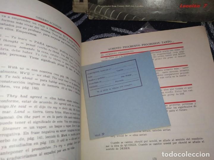 Libros antiguos: CURSO INGL&Eacute;S INSTITUTO INTER DISCOS LIBROS EJERCICIOS - Foto 30