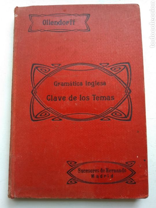 Libros antiguos: GRAMATICA INGLESA/OLLENDORFF - Foto 1
