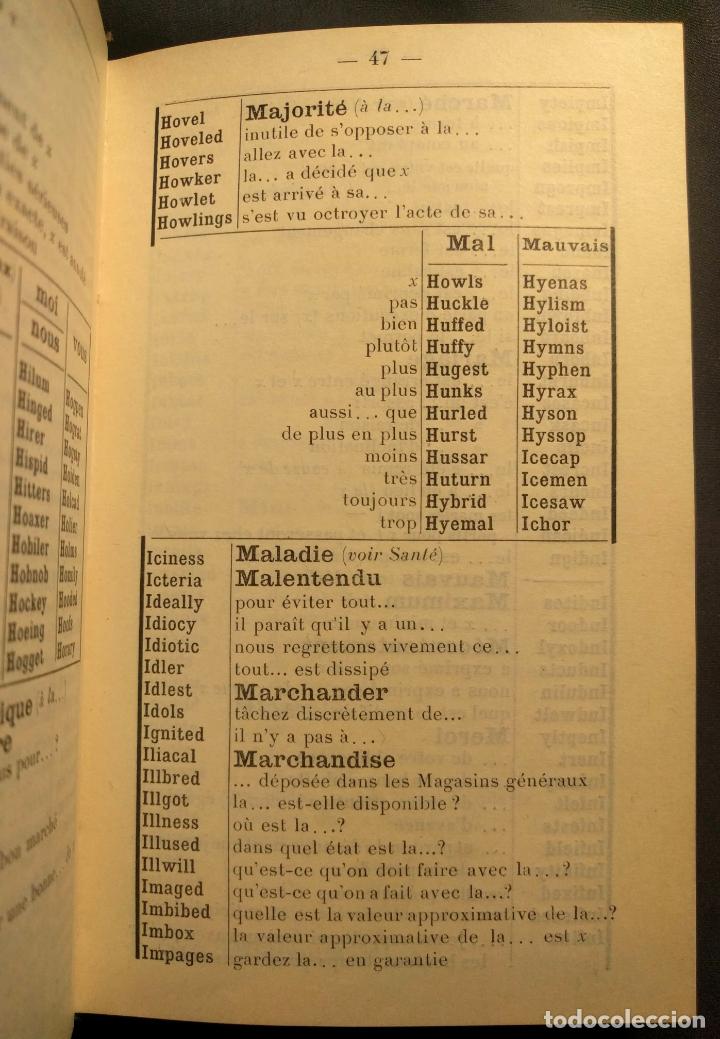 Libros antiguos: Omnibus. Code télégraphique français de poche a lusage de tout le monde par V. de Kircheisen. - Foto 4 - 190708230