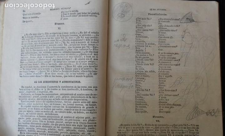 Libros antiguos: 1872. NOVISIMO CHANTREAU O GRAMATICA FRANCESA. - Foto 4