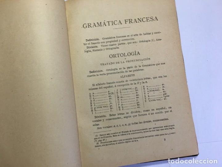 Libros antiguos: LIBRO GRAMATICA FRANCESA DE O&Ntilde;ATE 1888 - Foto 6