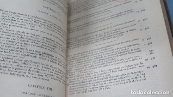 Libros antiguos: 1878.- GRAM&Aacute;TICA INGLESA Y M&Eacute;TODO PARA APRENDERLA. BENOT - Foto 4