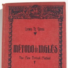 Libros antiguos: MÉTODO DE INGLÉS - LEWIS TH GIRAU. Lote 200360311