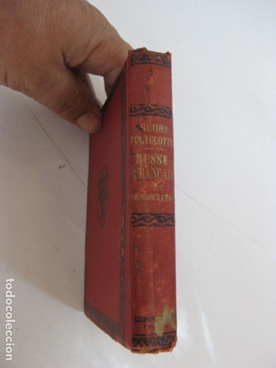 Libros antiguos: GUIDES POLYGLOTTES - MANUEL DE LA CONVERSATION - RUSSE &ndash; FRAN&Ccedil;AIS - Foto 4