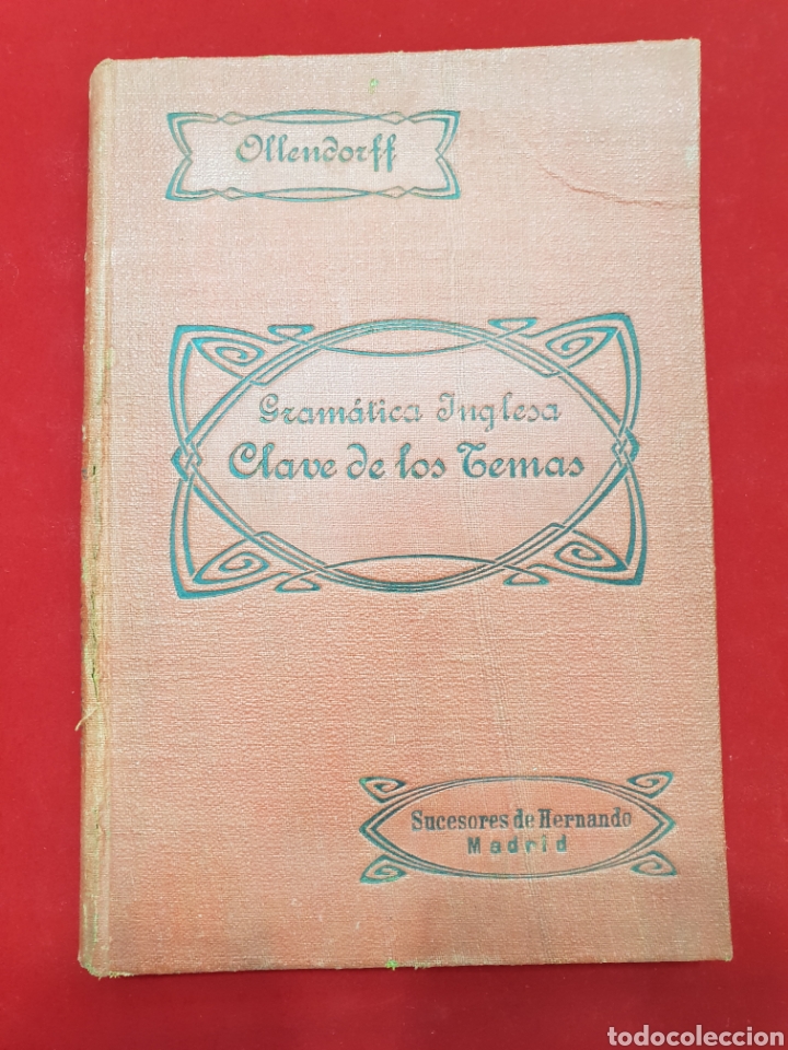 Libros antiguos: ANTIGUO LIBRO 1918 GRAMATICA INGLESA - Foto 1