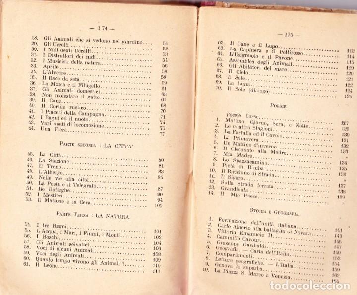 Libros antiguos: L &acute;ITALIEN, METHODE DIRECTE, PROGRAMMES DE 1902.BASTIA. 1911. - Foto 5