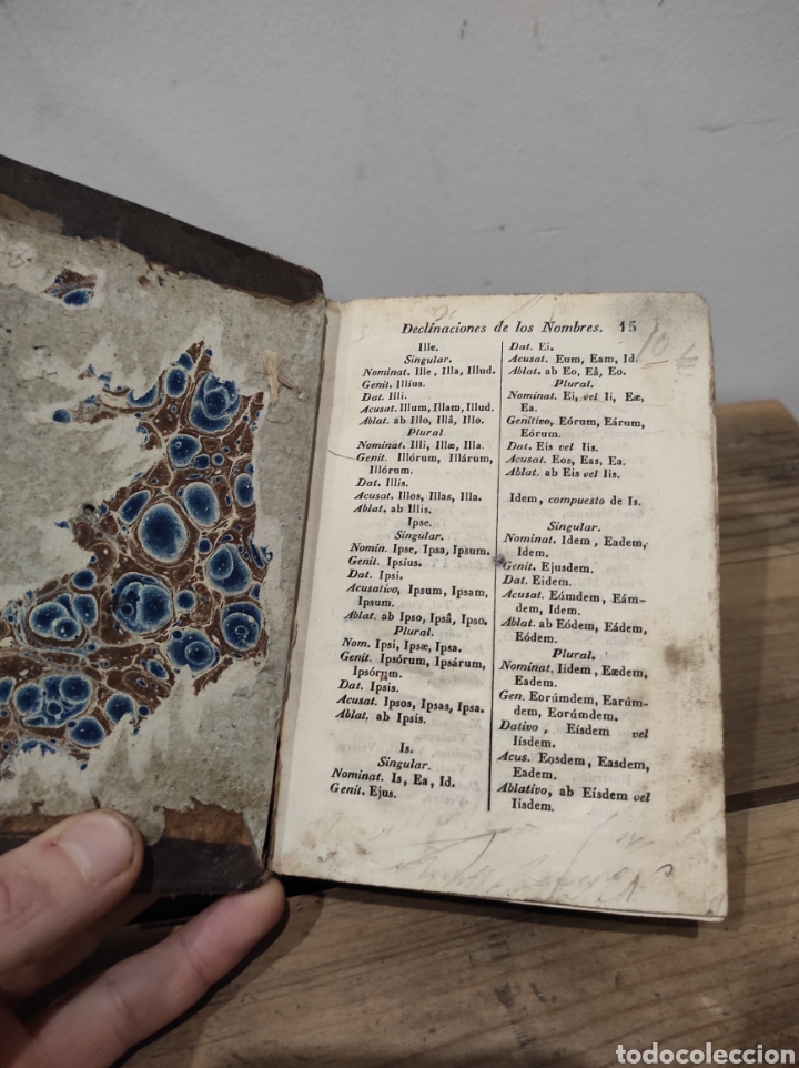 Libros antiguos: Libro antiguo de gram&aacute;tica, s.XIX - Foto 4