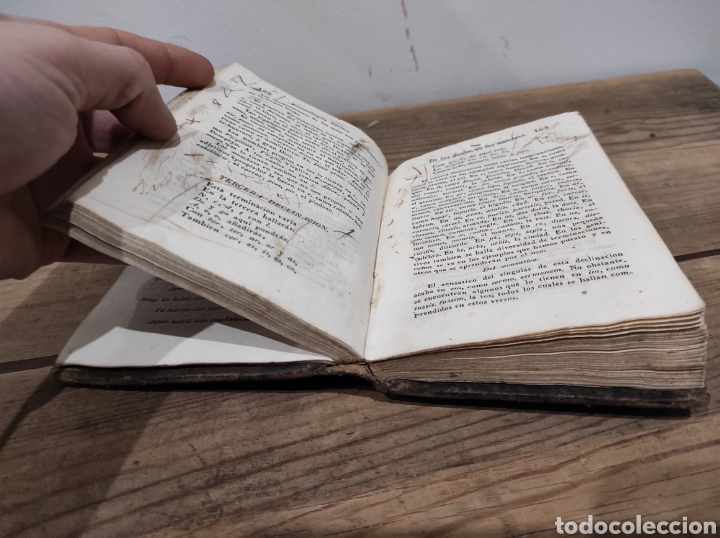 Libros antiguos: Libro antiguo de gram&aacute;tica, s.XIX - Foto 6