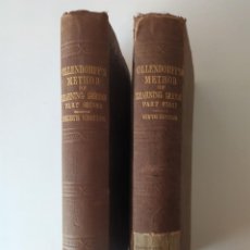 Livros antigos: OLLENDORFF'S METHOD OF LEARNING GERMAN, DE H. G. OLLENDORFF. PH. DR. (2 TOMOS: 1861, 1957). Lote 243979470