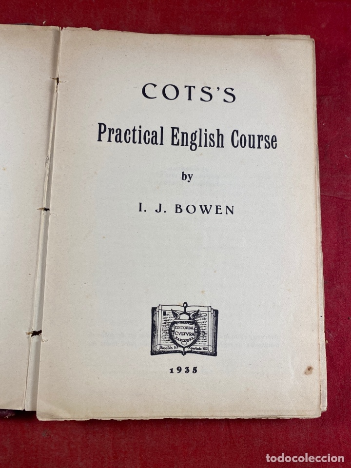 Libros antiguos: COTS&rsquo;S PRACTICAL ENGLISH COURSE - Foto 2