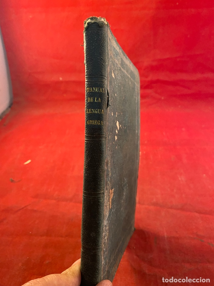 Libros antiguos: MANUAL PR&Aacute;CTICO DE LA LENGUA GRIEGA 1864 - Foto 4