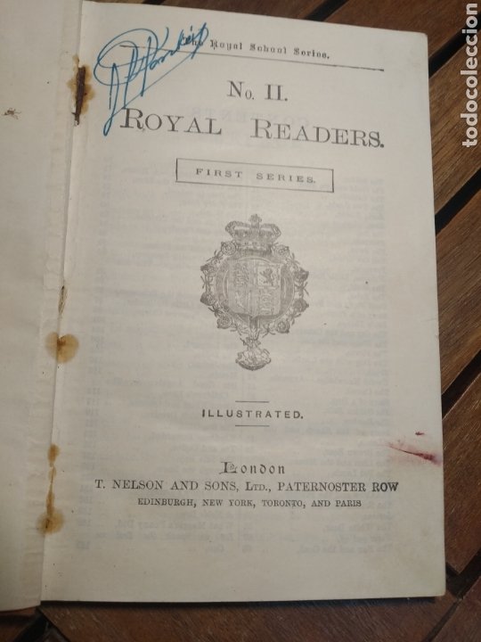 Libros antiguos: Royal Readers Nº 2 First Series Illustrated Thomas Nelson and sons Ltd 1928 - Foto 1 - 293581148