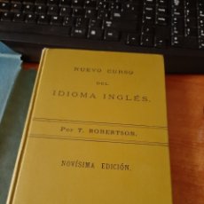 Libros antiguos: NUEVO CURSO IDIOMA INGLÉS (1911). Lote 299116523