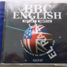 Libros antiguos: CURSO COMPLETO DE INGLÉS SALVAT - CD-ROM 1 - BBC ENGLISH UNITS 1-4-