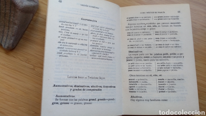 Libros antiguos: Curso practico de frances - Rafael Reyes - Foto 3