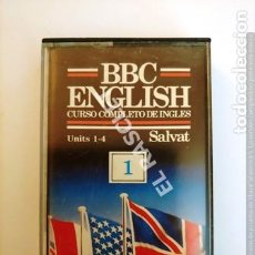 Libros antiguos: CINTA CASSETTE DE -BBC ENGLISH - - SALVAT - UNIDAD 1-4 NUMERO 1