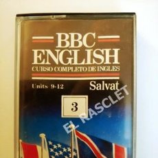 Libros antiguos: CINTA CASSETTE DE -BBC ENGLISH - - SALVAT - UNIDAD 9-12 - NUMERO 3