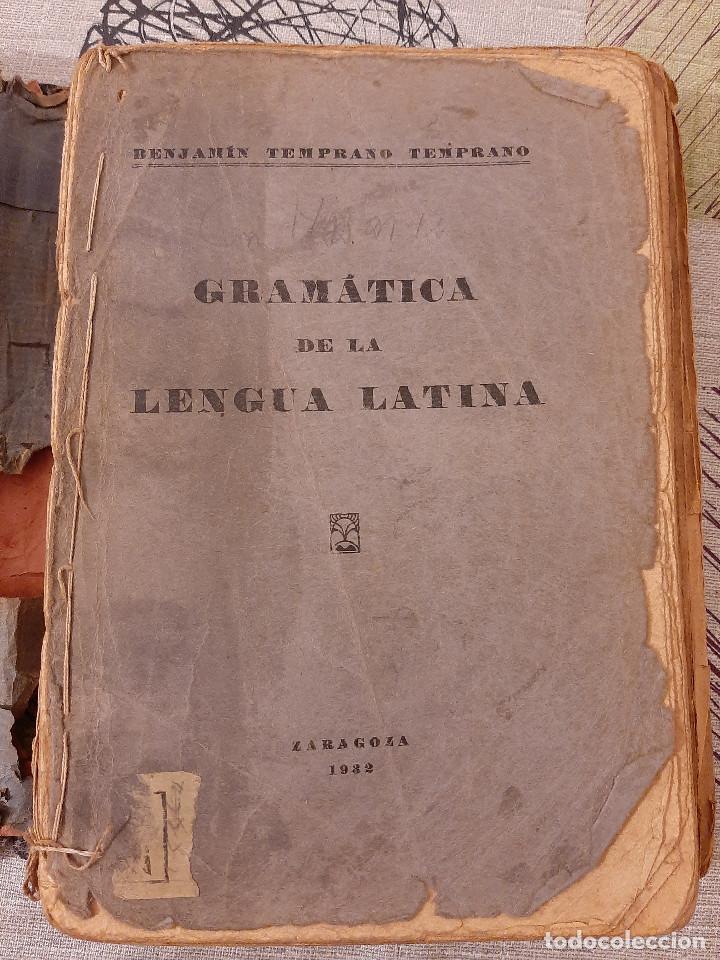 Livres anciens: Gram&aacute;tica de la lengua Latina - Zaragoza 1932