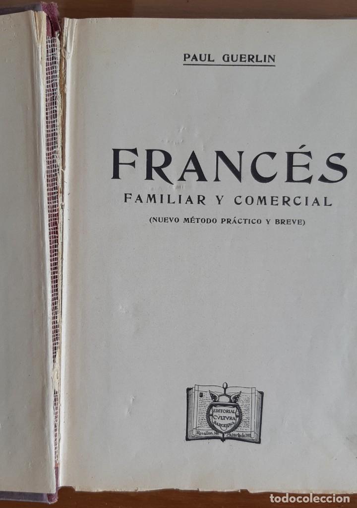 Libros antiguos: FRANC&Eacute;S FAMILIAR Y COMERCIAL. - Foto 2