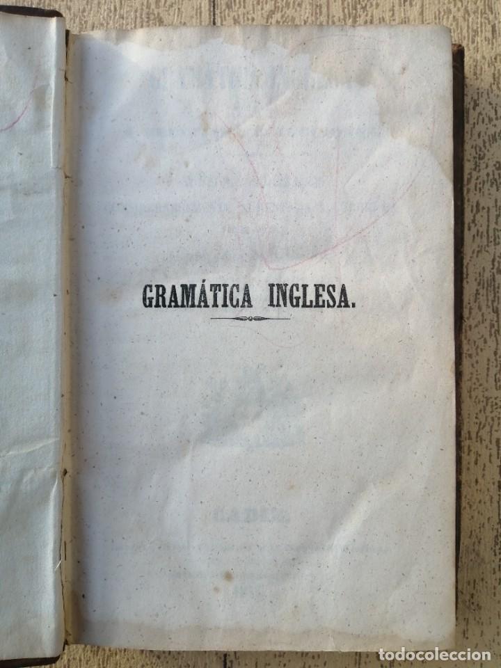 Libros antiguos: Libro Antiguo, Gram&aacute;tica Inglesa, 1848, Cadiz - Foto 2