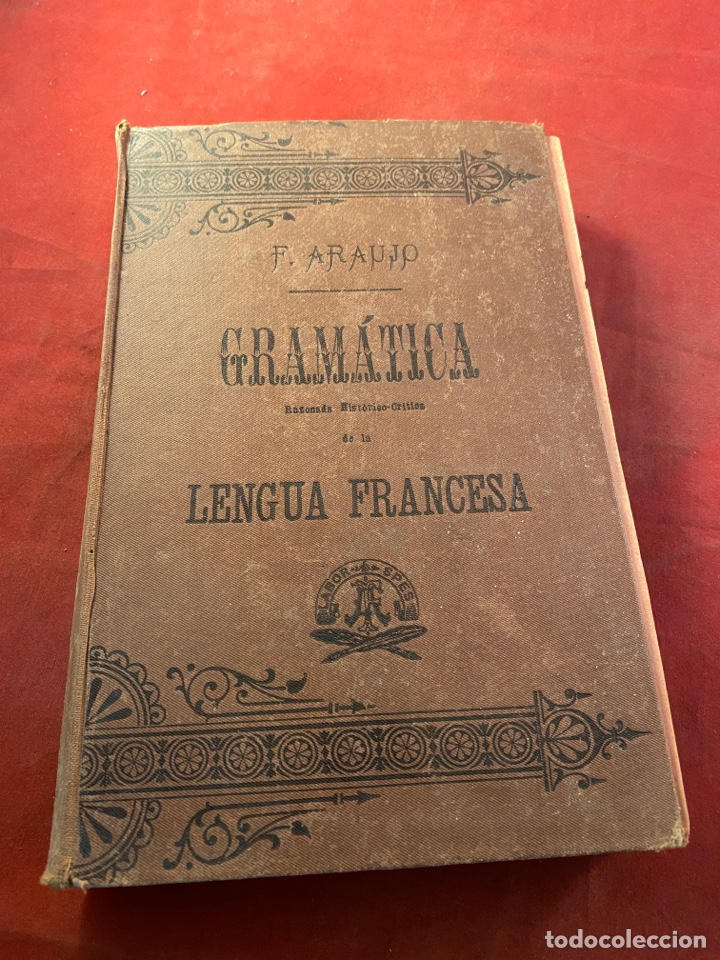 Libros antiguos: GRAM&Aacute;TICA LENGUA FRANCESA 1911 - Foto 1