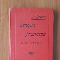 Libros antiguos: LIBRO LENGUA FRANCESA AÑO 1929 CURSO ELEMENTAL. Lote 394647419