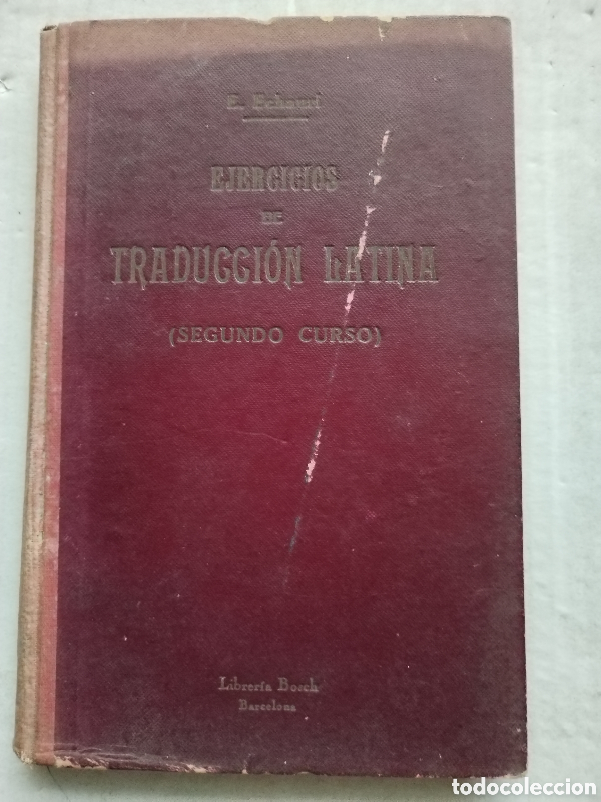 Libros antiguos: EJERCICIOS DE TRADUCCI&Oacute;N LATINA - Foto 1