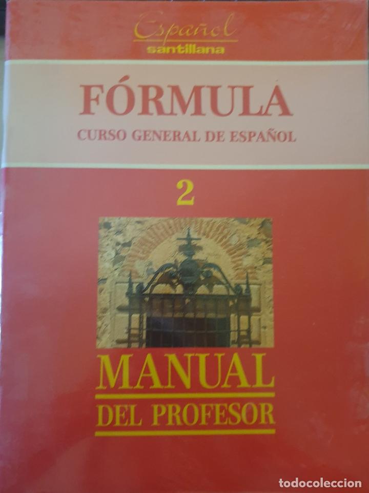 Libros antiguos: FORMULA. CURSO GENERAL DE ESPA&Ntilde;OL. MANUAL DEL PROFESOR. - - Foto 1