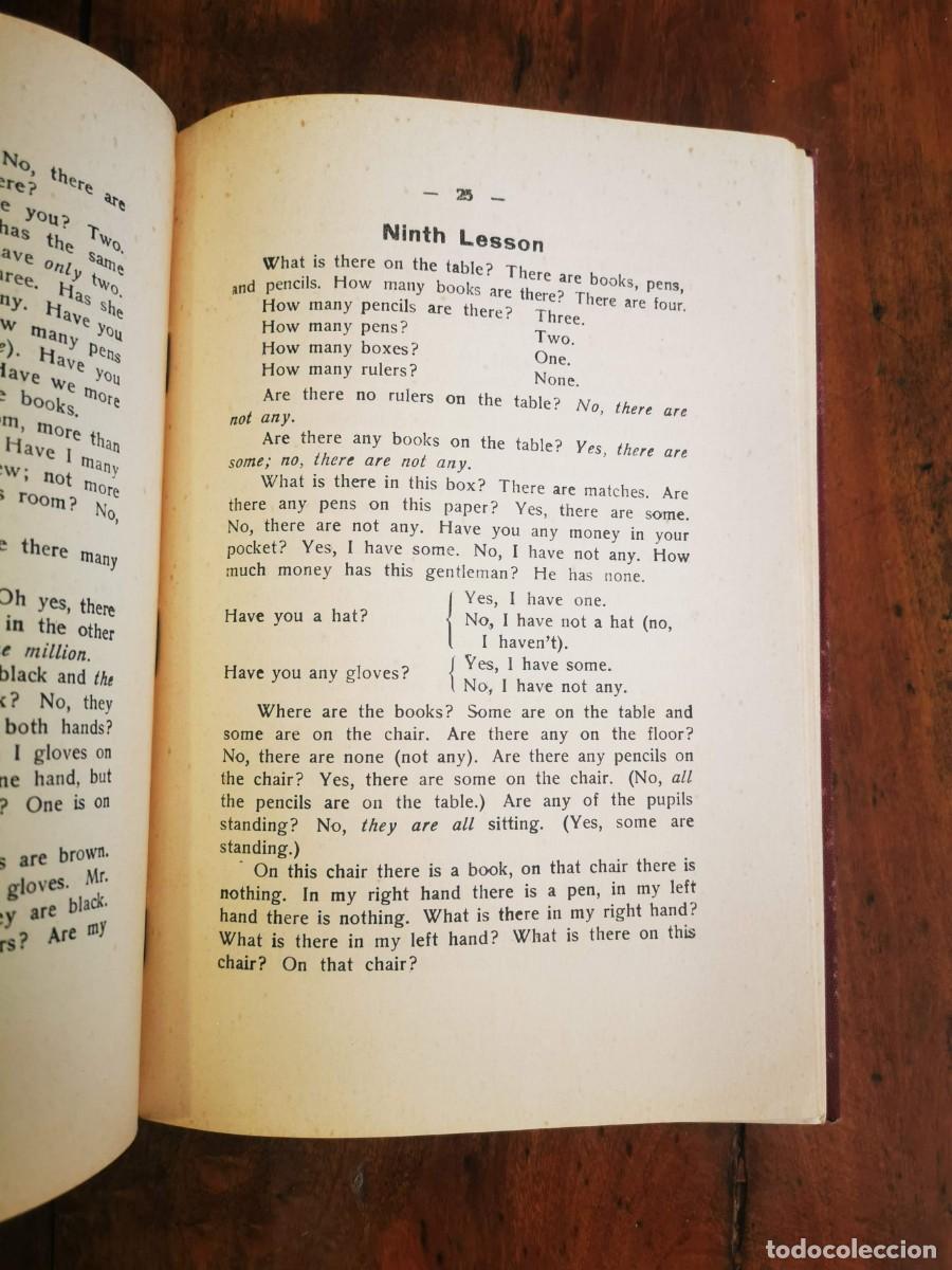 Libros antiguos: BERLITZ. Method for teaching. English part. First book - Foto 3