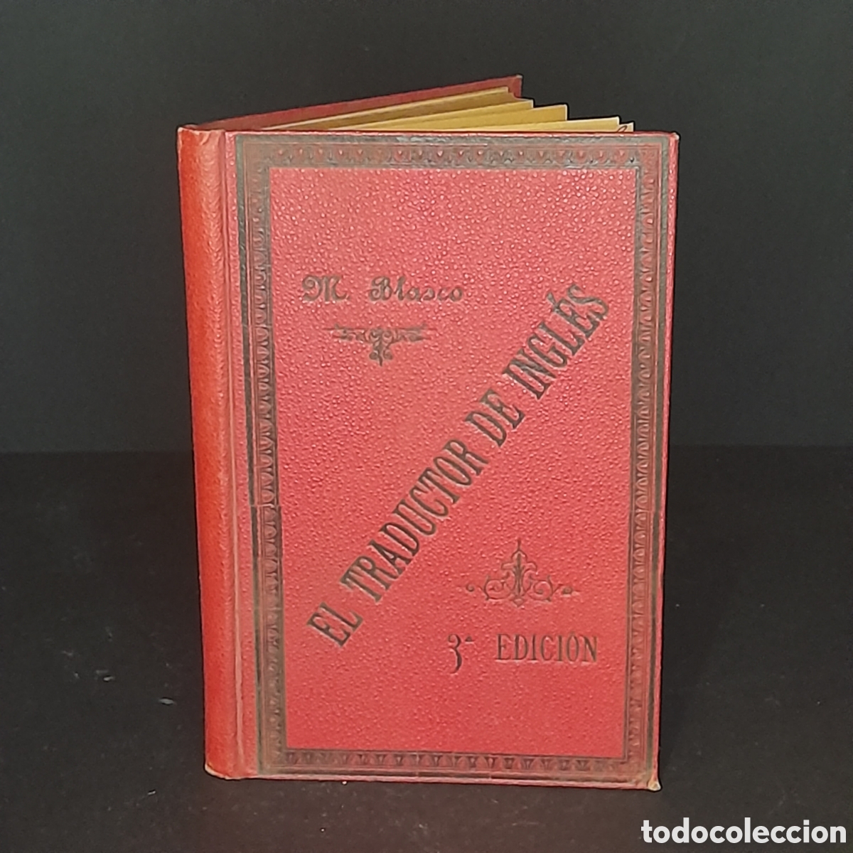 Libros antiguos: Antiguo traductor de ingl&eacute;s. - Foto 1