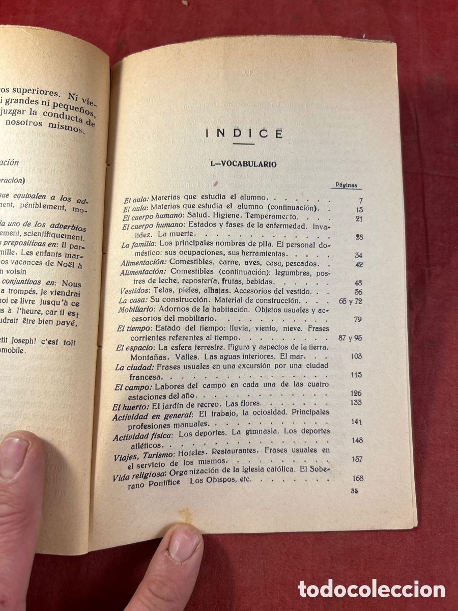Libros antiguos: NUEVO M&Eacute;TODO DE LENGUA FRANCESA - Foto 3
