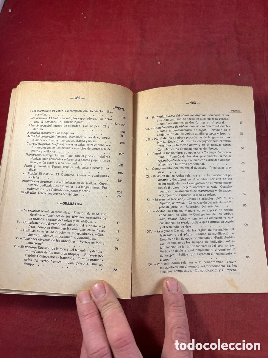 Libros antiguos: NUEVO M&Eacute;TODO DE LENGUA FRANCESA - Foto 4
