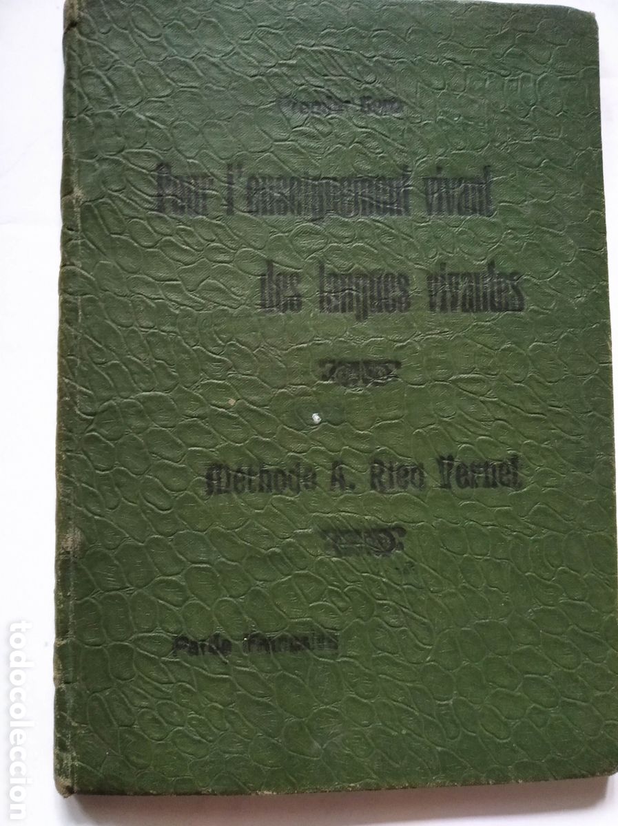 Libros antiguos: Libro antiguo para aprender franc&eacute;s - Foto 1
