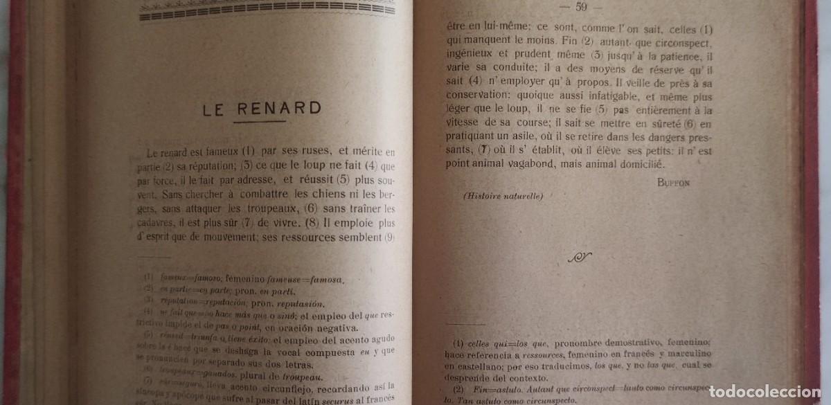 Libros antiguos: TROZOS ESCOGIDOS PARA TRADUCCION FRANCESA - Foto 5