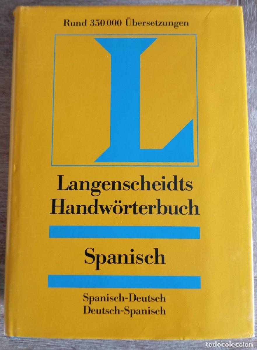 Libros antiguos: LANGENSCHEIDTS HANDWORTERBUCH SPANISCH - DEUTSCH - Foto 1