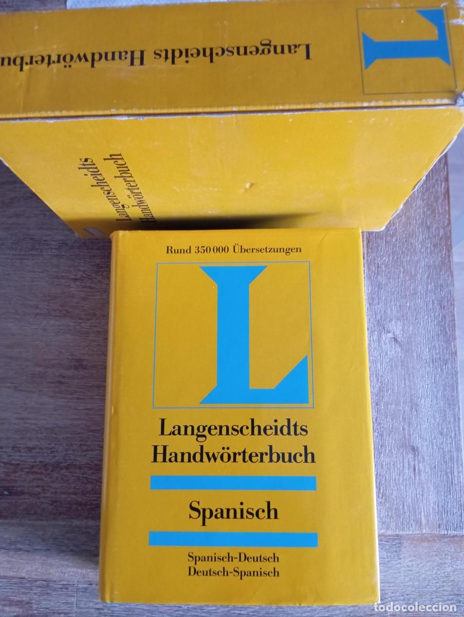 Libros antiguos: LANGENSCHEIDTS HANDWORTERBUCH SPANISCH - DEUTSCH - Foto 2