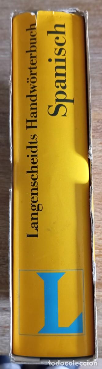 Libros antiguos: LANGENSCHEIDTS HANDWORTERBUCH SPANISCH - DEUTSCH - Foto 3