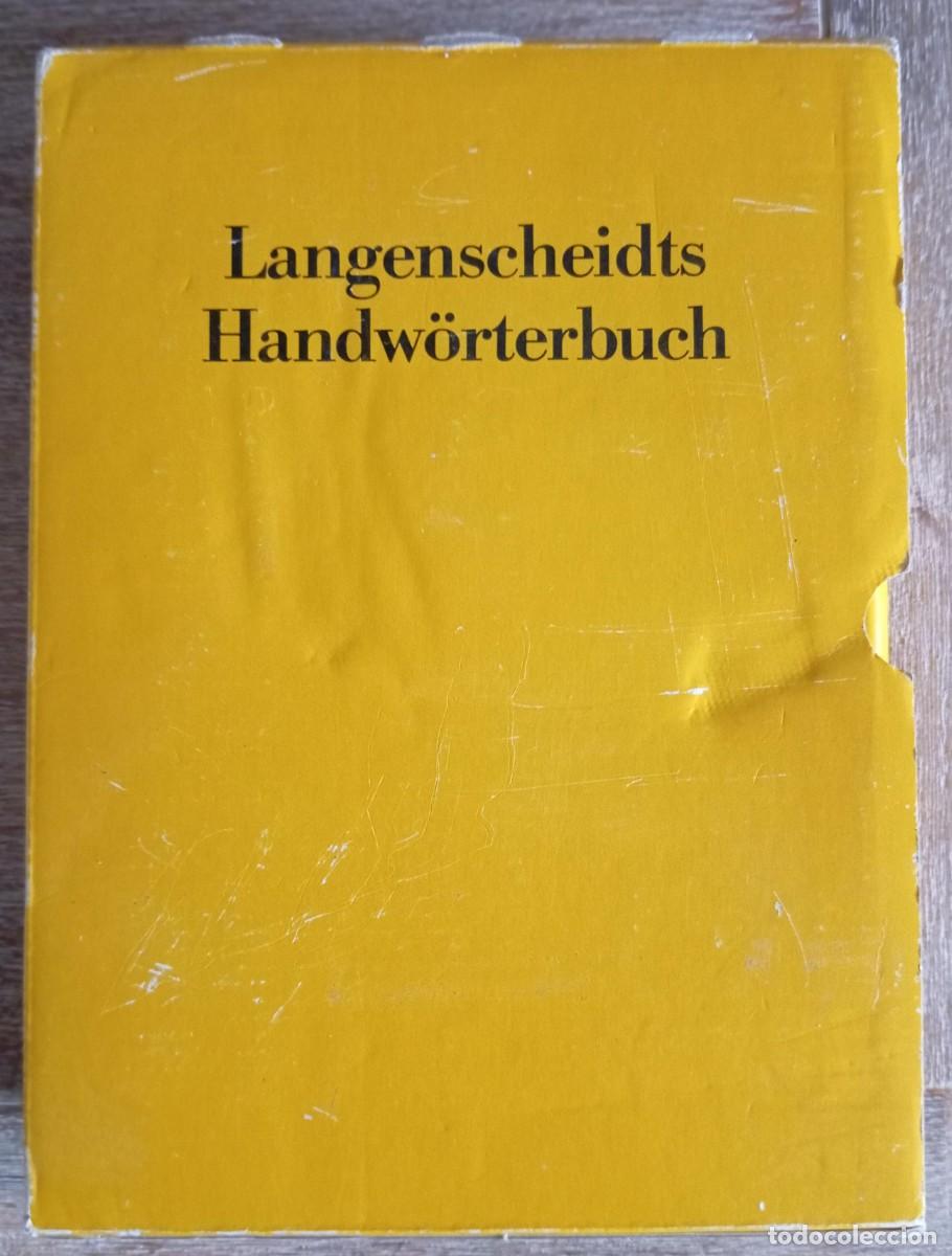 Libros antiguos: LANGENSCHEIDTS HANDWORTERBUCH SPANISCH - DEUTSCH - Foto 4