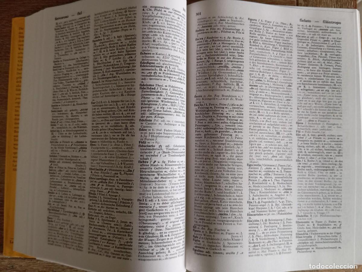Libros antiguos: LANGENSCHEIDTS HANDWORTERBUCH SPANISCH - DEUTSCH - Foto 6