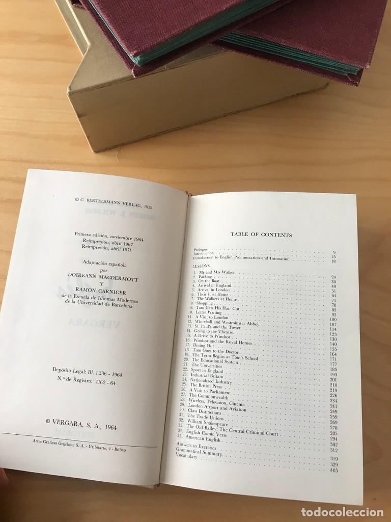 Libros antiguos: Curso de Ingl&eacute;s Vergara - Foto 5