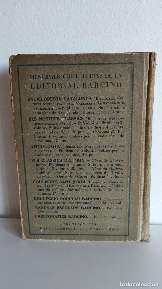 Libros antiguos: Curs pr&agrave;ctic de gram&agrave;tica catalana. Jeroni Marv&agrave;. 1932 - Foto 3