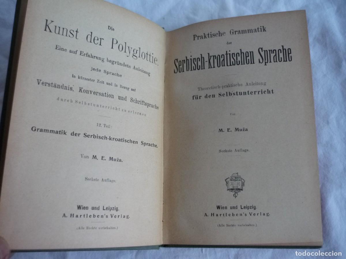 Libros antiguos: Gram&aacute;tica Pr&aacute;ctica Serbio-Croata - Foto 7